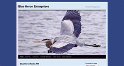 Desktop Screenshot of blueheronenterprises.com